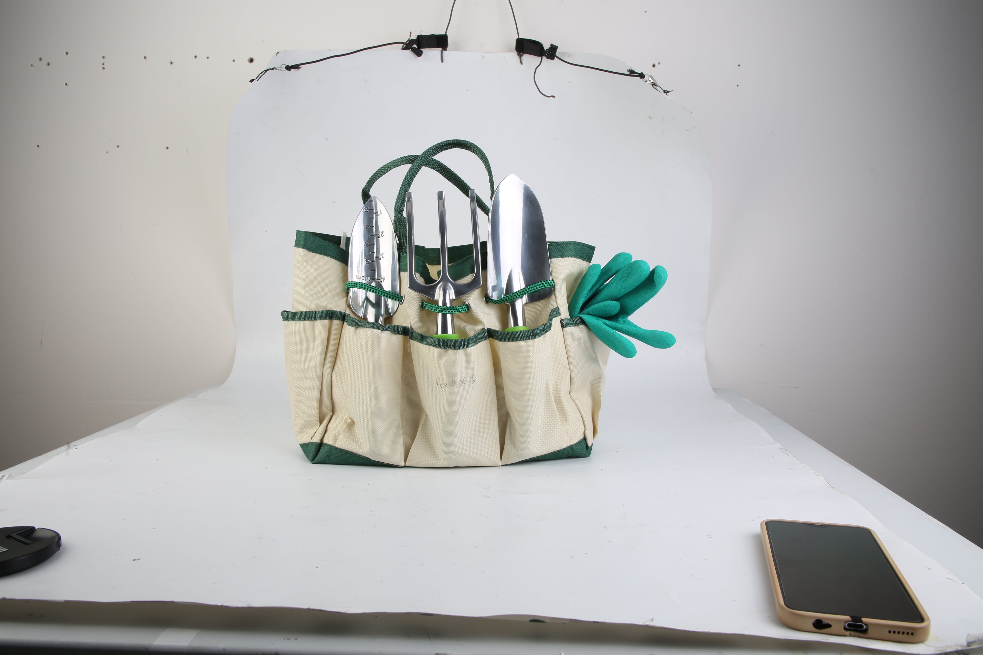 13‑Piece Aluminum Alloy Garden Tool Set With Garden Bag – Heavy‑Duty Outdoor Gardening Kit
