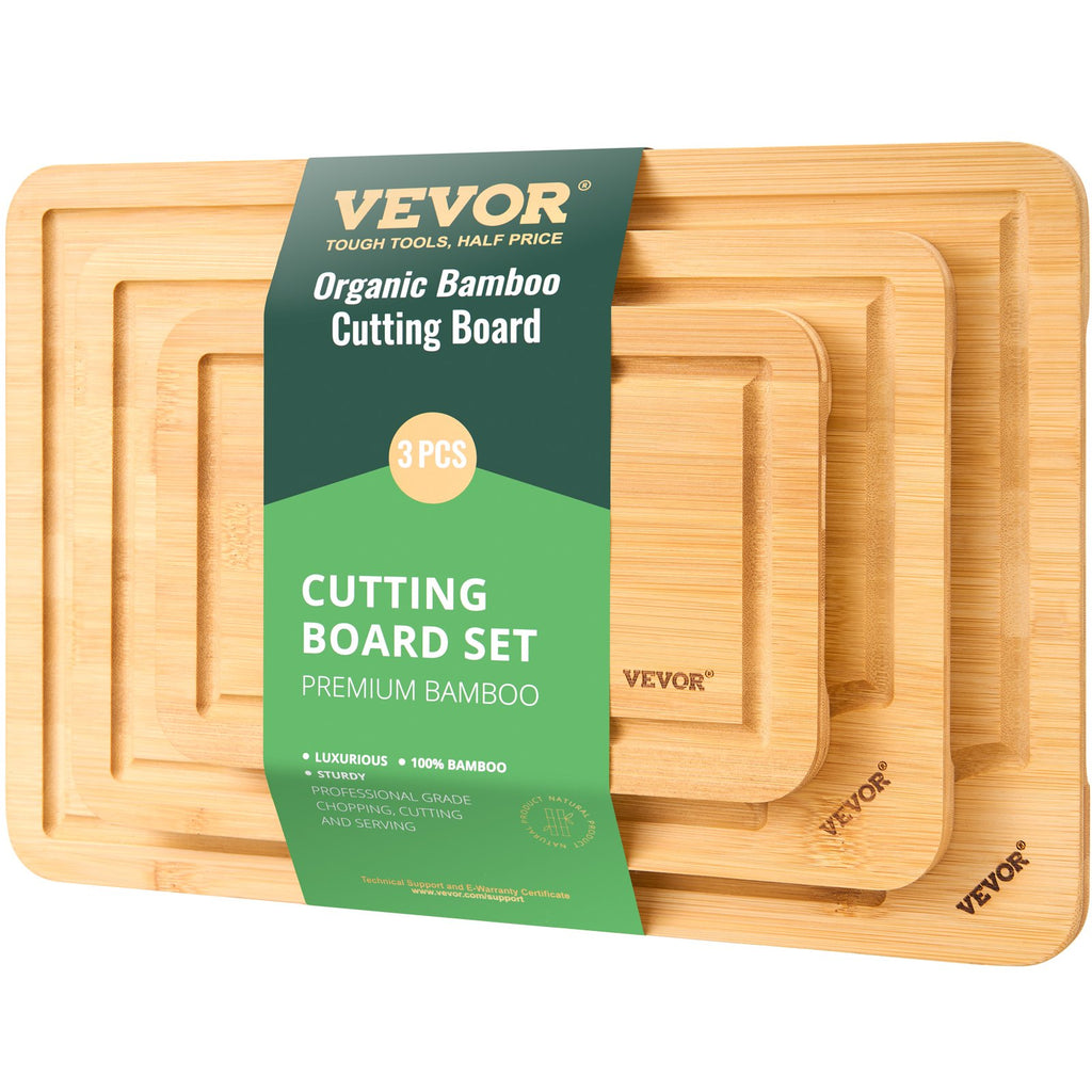 Bamboo Cutting Board – Premium Versatile Cut Board With Built‑In Handle