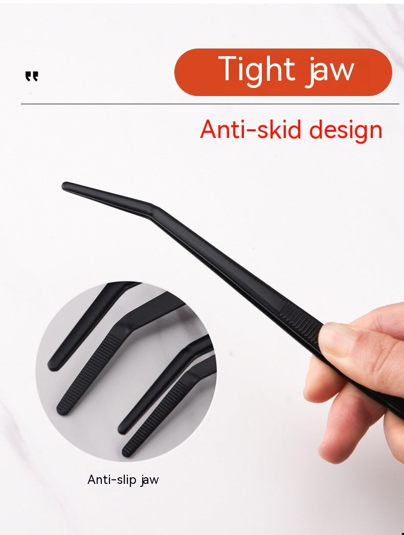 Stainless Steel Barbecue Tongs – Long‑Handle Anti‑Scald