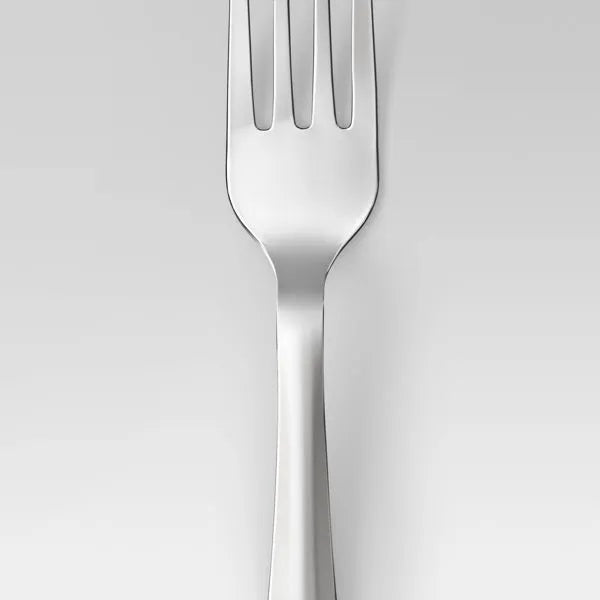 20‑Piece Teagan Flatware Set – Silver Stainless Steel Utensils (Service for 4)