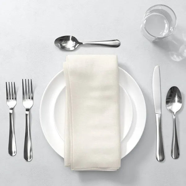 20‑Piece Teagan Flatware Set – Silver Stainless Steel Utensils (Service for 4)