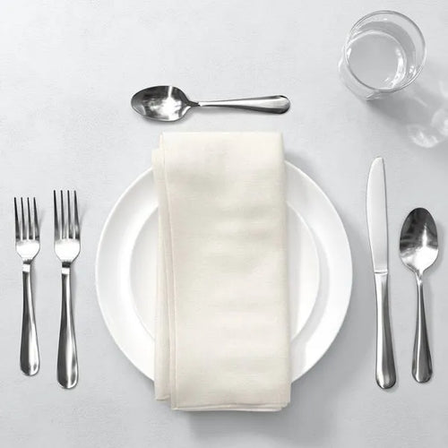 20‑Piece Teagan Flatware Set – Silver Stainless Steel Utensils (Service for 4)