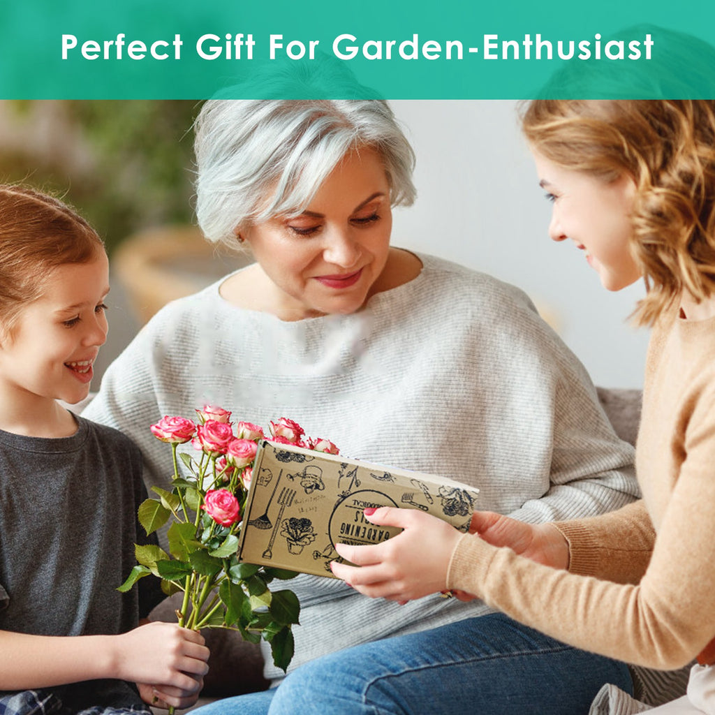13‑Piece Aluminum Alloy Garden Tool Set With Garden Bag – Heavy‑Duty Outdoor Gardening Kit