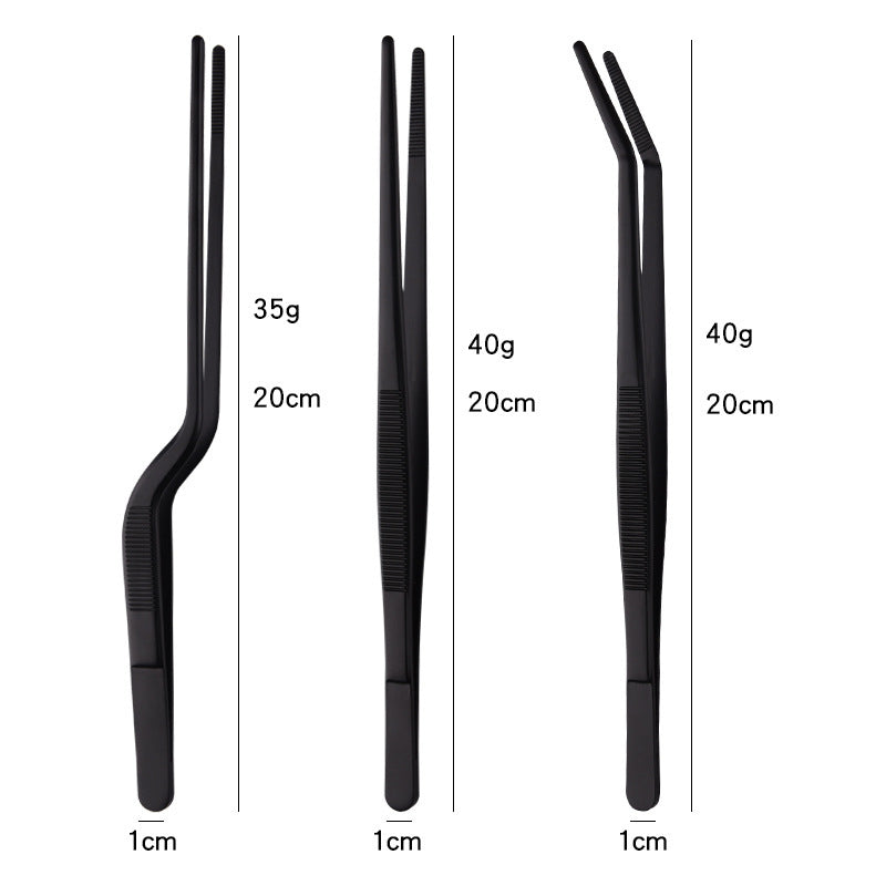 Stainless Steel Barbecue Tongs – Long‑Handle Anti‑Scald