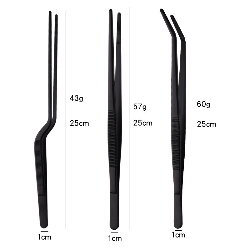 Stainless Steel Barbecue Tongs – Long‑Handle Anti‑Scald