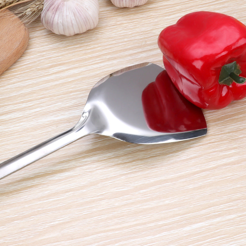 Stainless Steel Non‑Magnetic Kitchen Utensil – Spatula, Scoop, Spoon & Strainer Options