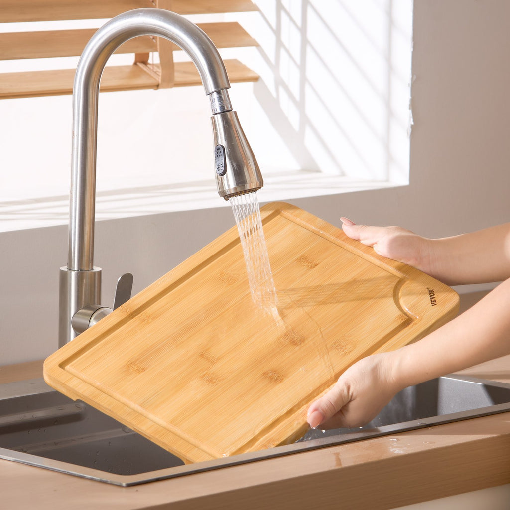 Bamboo Cutting Board – Premium Versatile Cut Board With Built‑In Handle